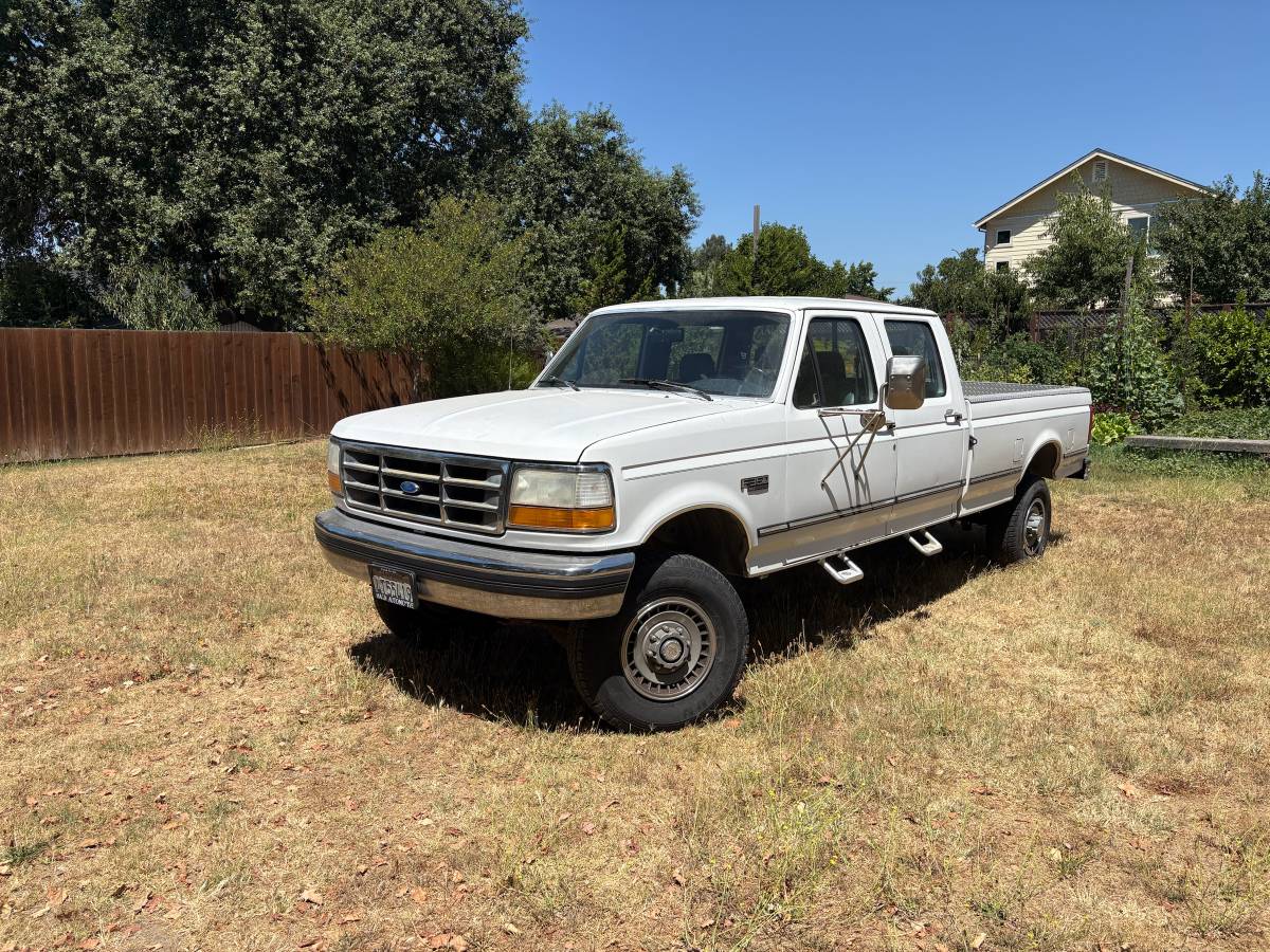 Ford-F350-xlt-1994-white