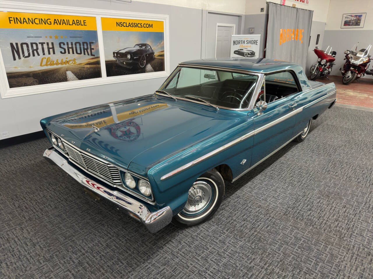 Ford-Fairlane-500-1965-Twilight-Turquoise-Black Ford-Fairlane-500-1965-Twilight-Turquoise-Black