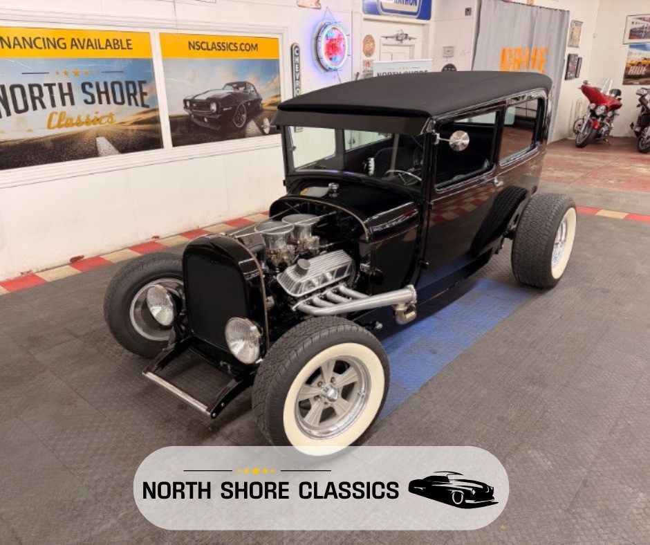 Ford-Hot-Rod-Street-Rod-1929-Black