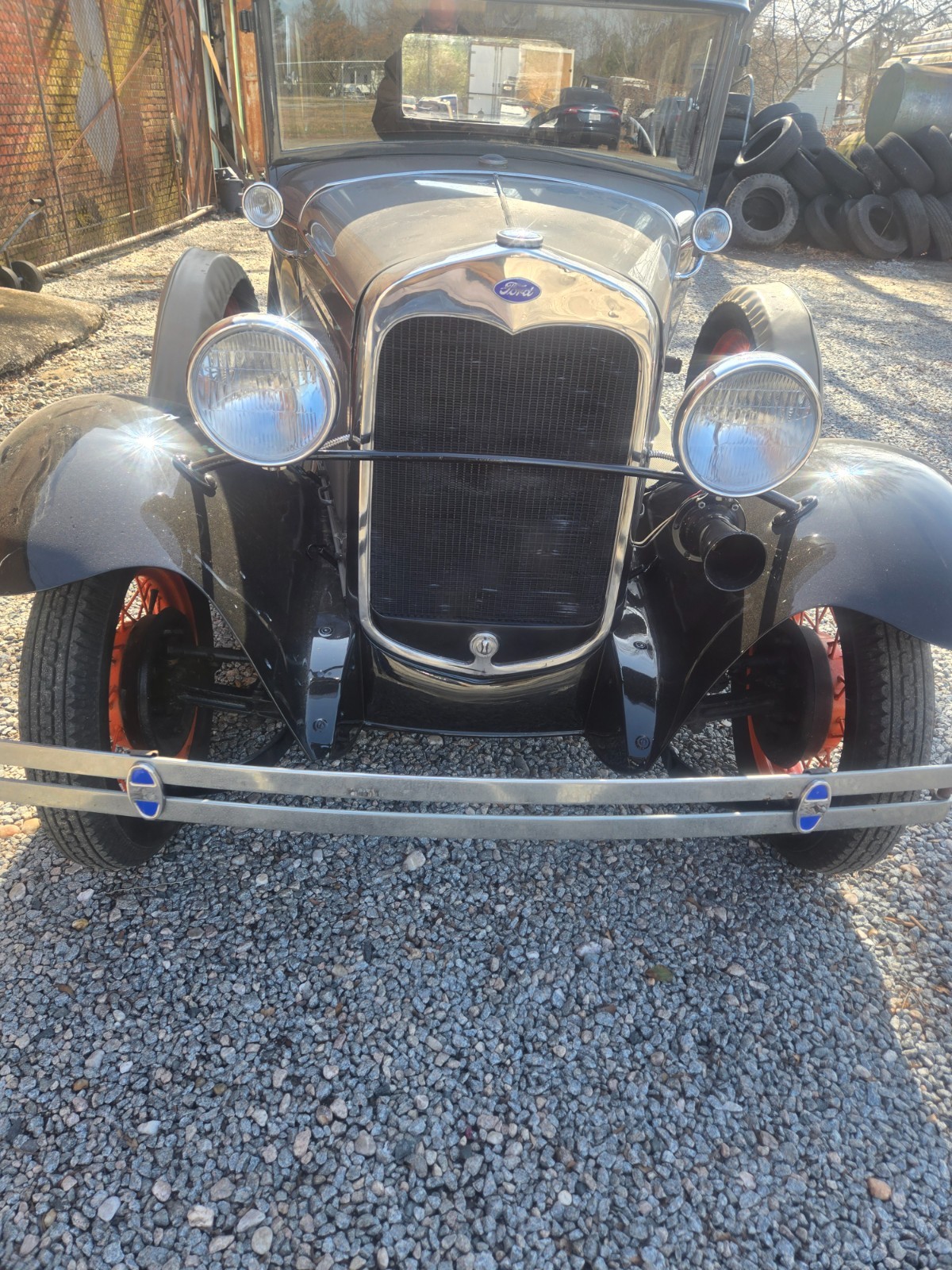 Ford-Model-A-1931-Coupe-Brown Ford Model A 1931