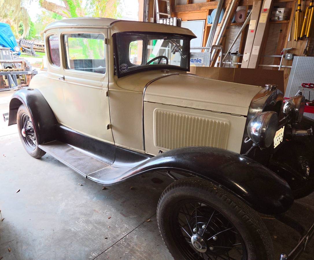 Ford-Model-a-1930-White