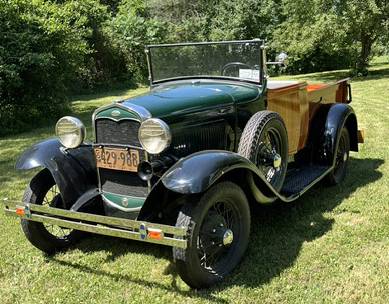 Ford-Model-a-open-cab-roadster-pickup-1931-green