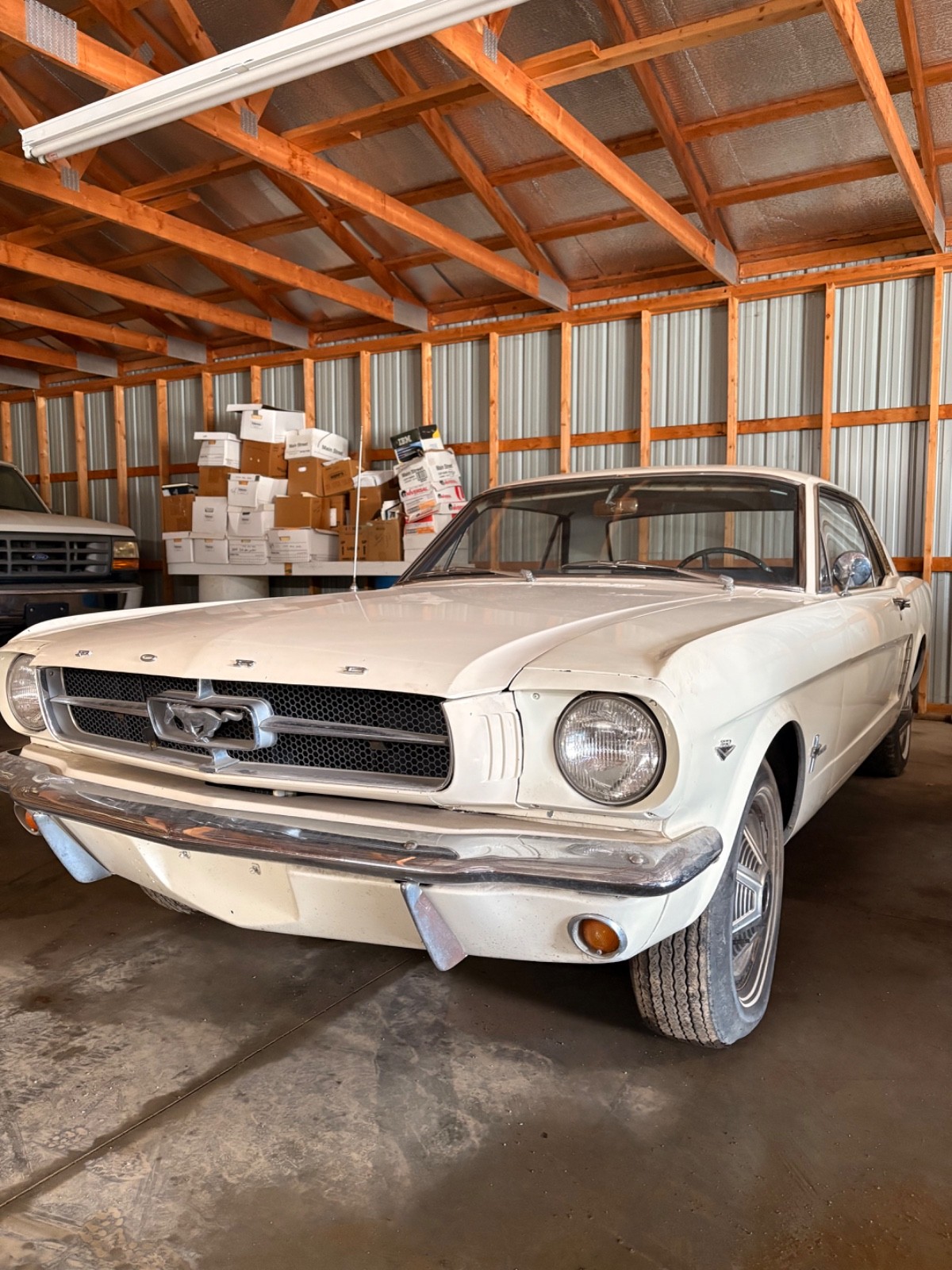 Ford-Mustang-1964-Coupe-Blue Ford Mustang 1964