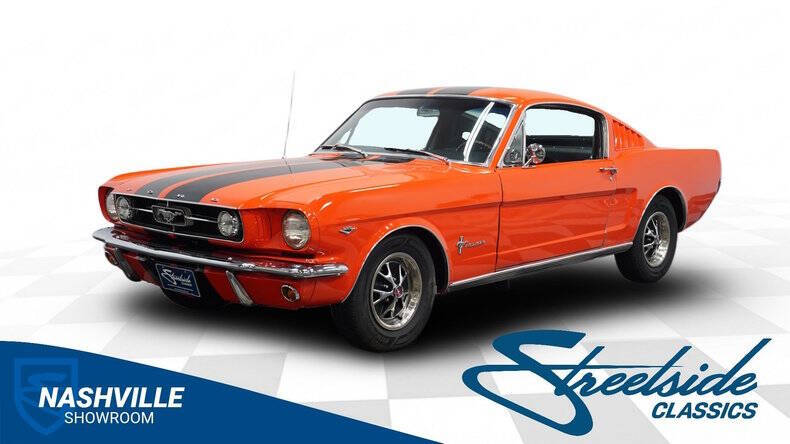 Ford-Mustang-1965-Poppy-Red-Black