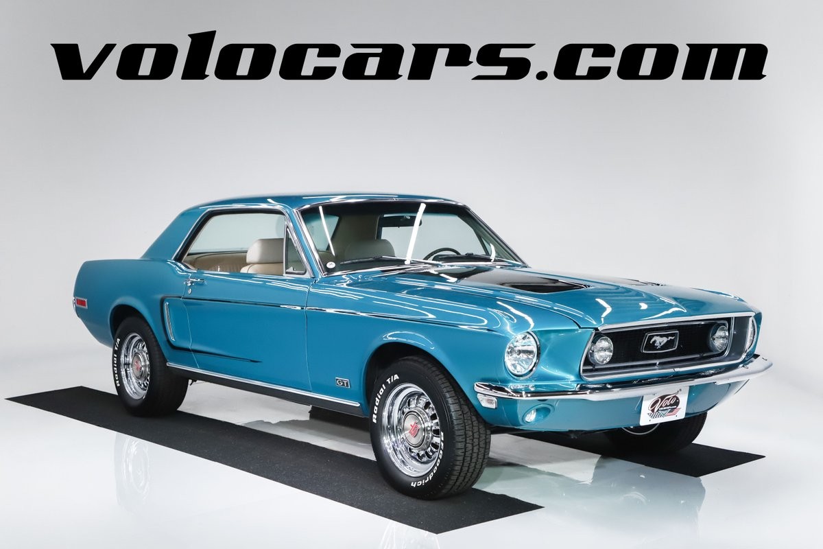Ford-Mustang-1968-Coupe-Parchment Ford Mustang 1968