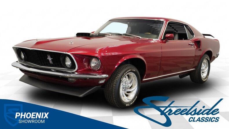 Ford-Mustang-1969-Burgundy-Black