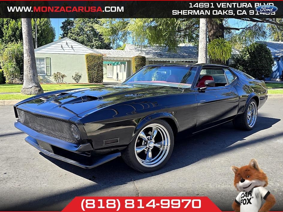 Ford-Mustang-1971-Coupe-Black Ford Mustang 1971