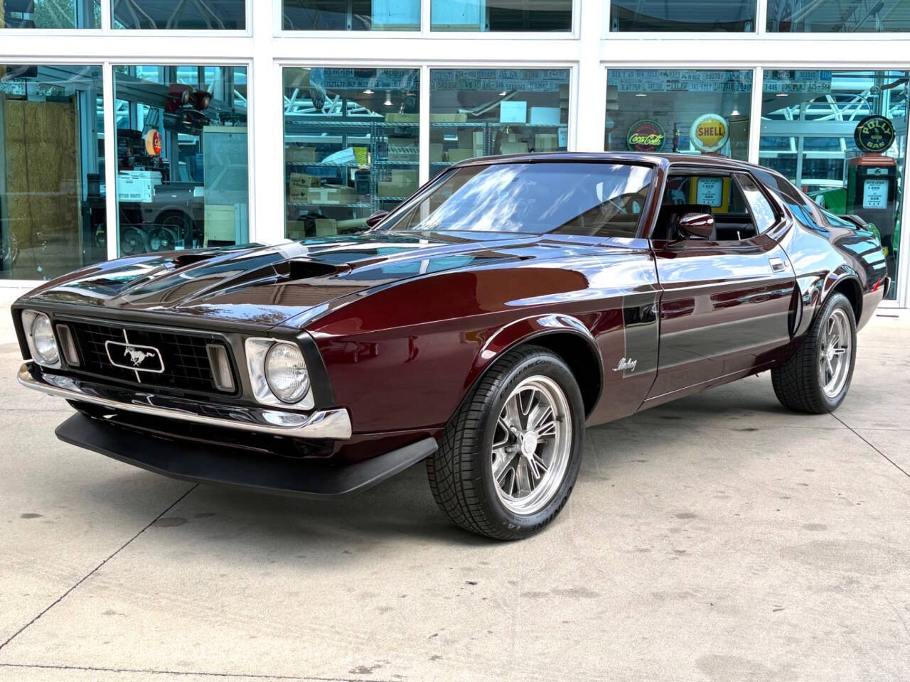 Ford-Mustang-1973-Coupe-Black Ford Mustang 1973