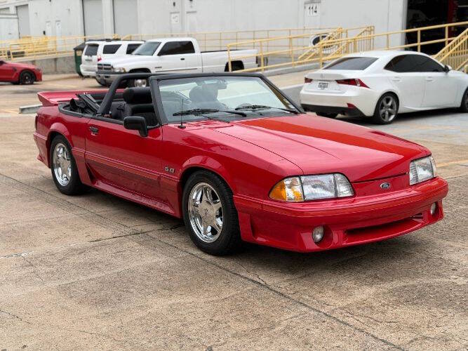 Ford-Mustang-1989-RedBlacktop-BlackRed Ford-Mustang-1989-RedBlacktop-BlackRed