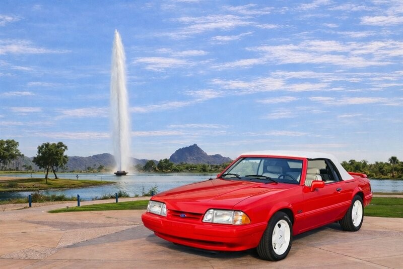 Ford-Mustang-1992-Black Ford Mustang 1992
