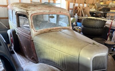 Ford Panel Truck Rare Window Conversion 1936