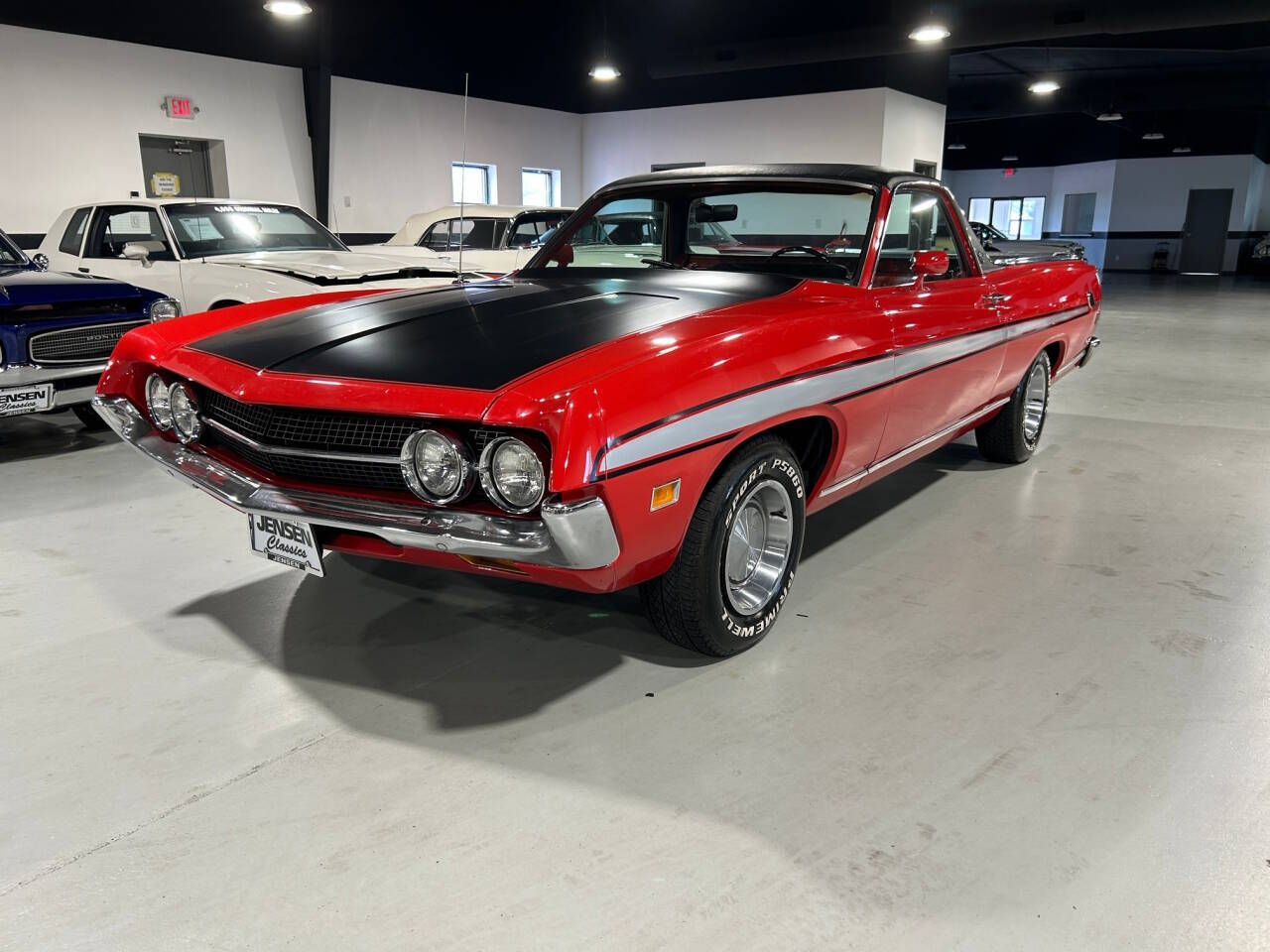 Ford-Ranchero-1971-Red-Red