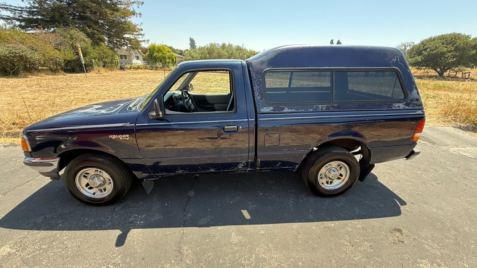 Ford-Ranger-1995-Standard-Cab-Pickup-Gray