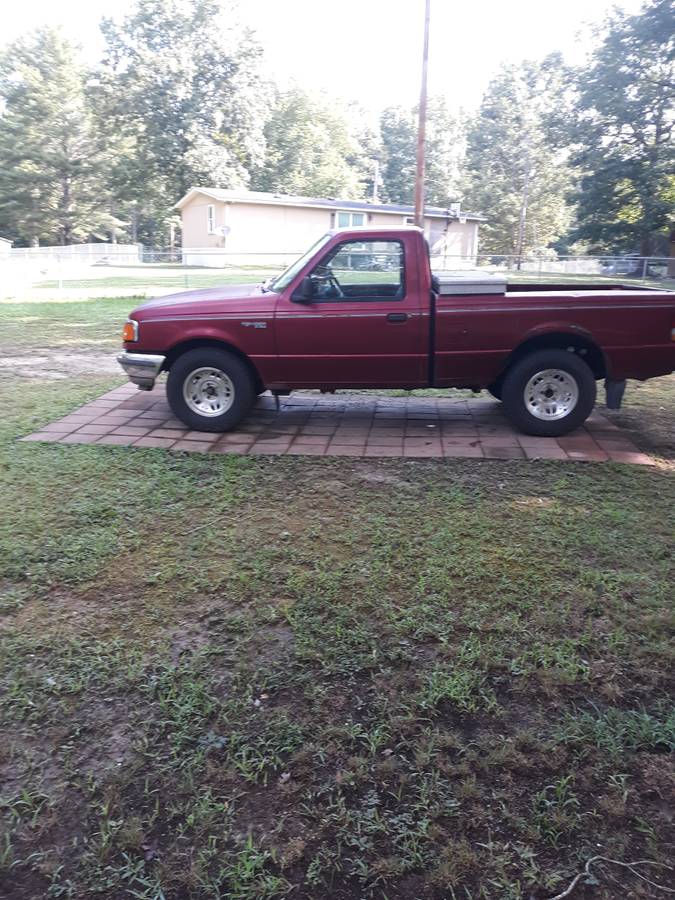 Ford-Ranger-xlt-1994-red
