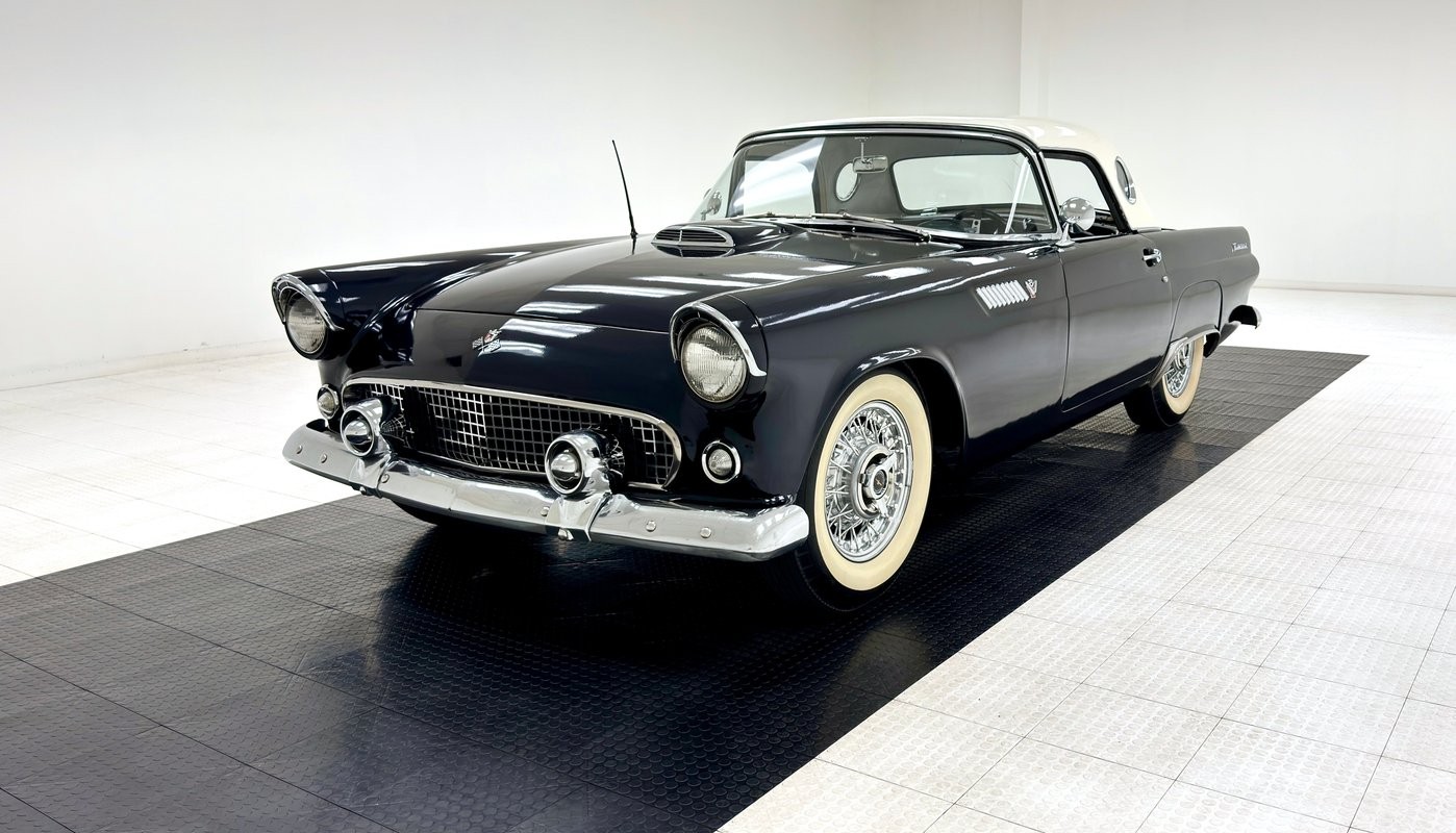 Ford-Thunderbird-1955-Convertible-Black