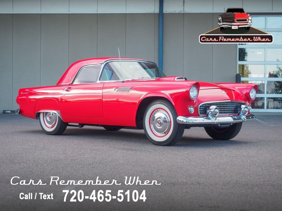Ford-Thunderbird-1955-Red