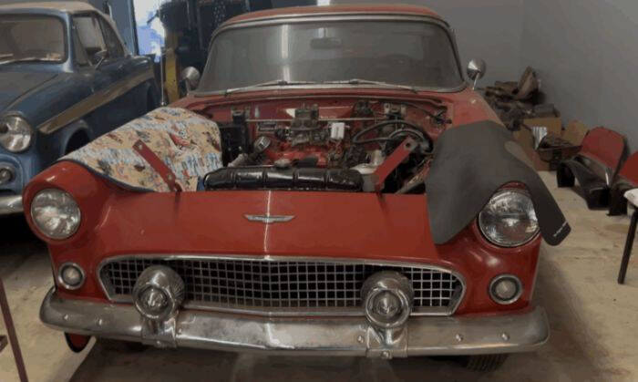 Ford-Thunderbird-1956-Red-RedWhite