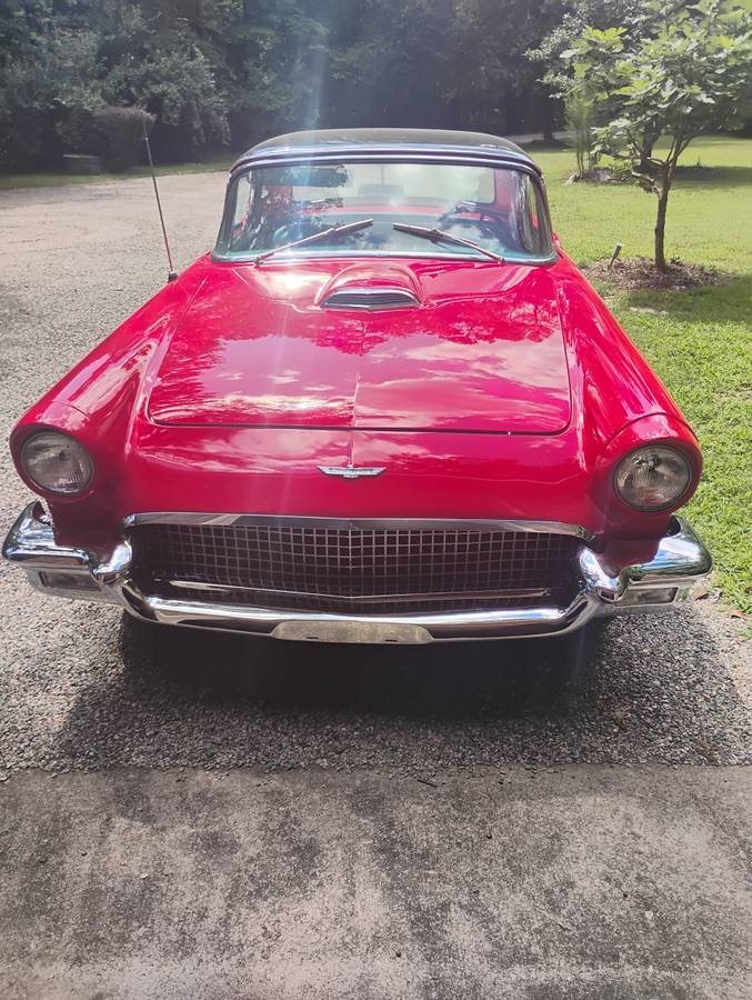 Ford-Thunderbird-1957-Red