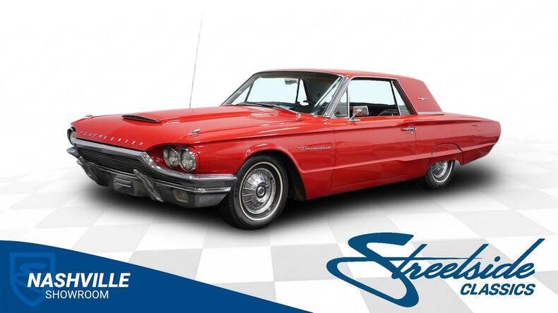 Ford-Thunderbird-1964-Red-Black