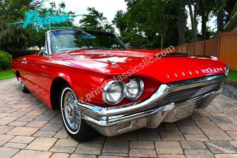 Ford-Thunderbird-1964-Red-Black
