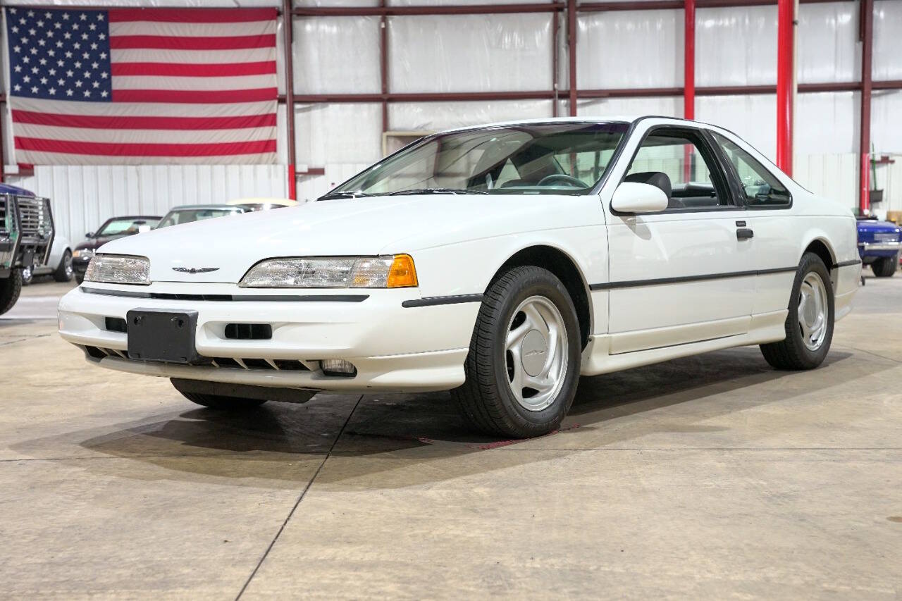 Ford-Thunderbird-1993-White-Gray