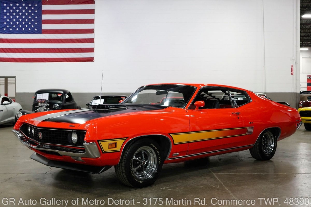 Ford-Torino-1970-Black-Orange