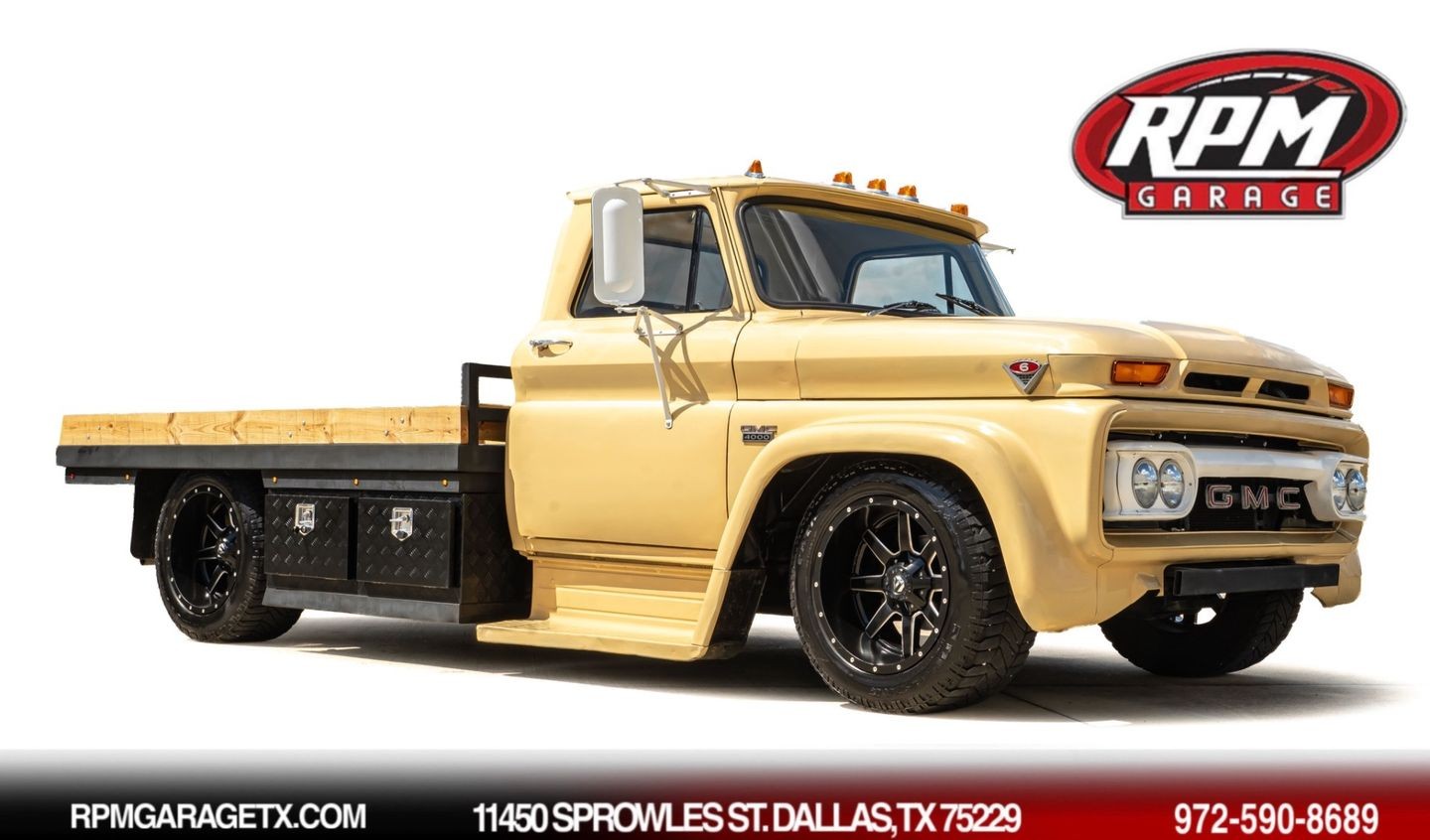 GMC-4000-1966-Pickup-Truck-Black