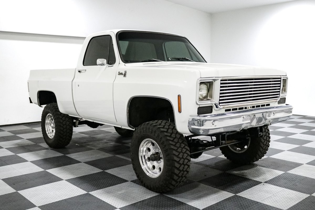 GMC-K15-1975-Truck-Black GMC K15 1975