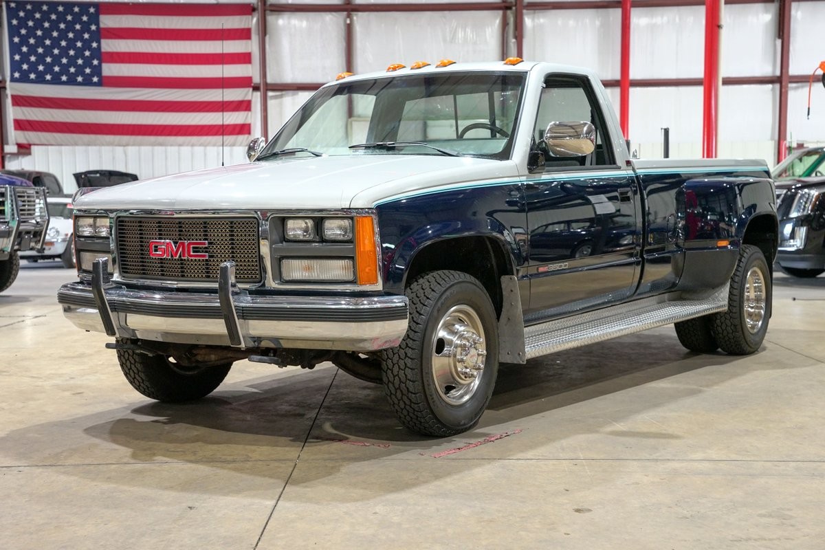 GMC-Sierra-1500-1989-Standard-Cab-Pickup-Gray