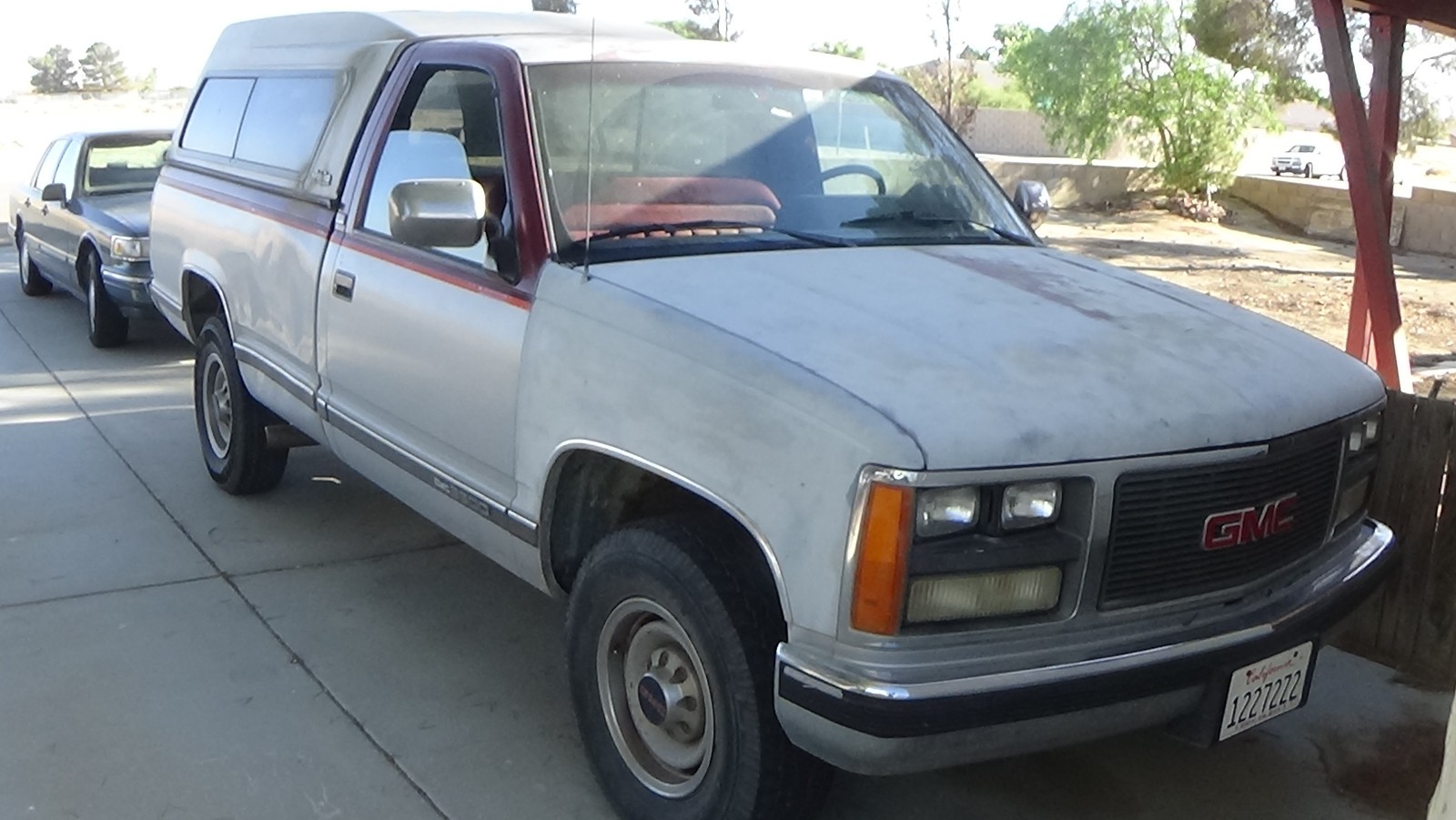 GMC-Sierra-1500-1989-Standard-Cab-Pickup-Red