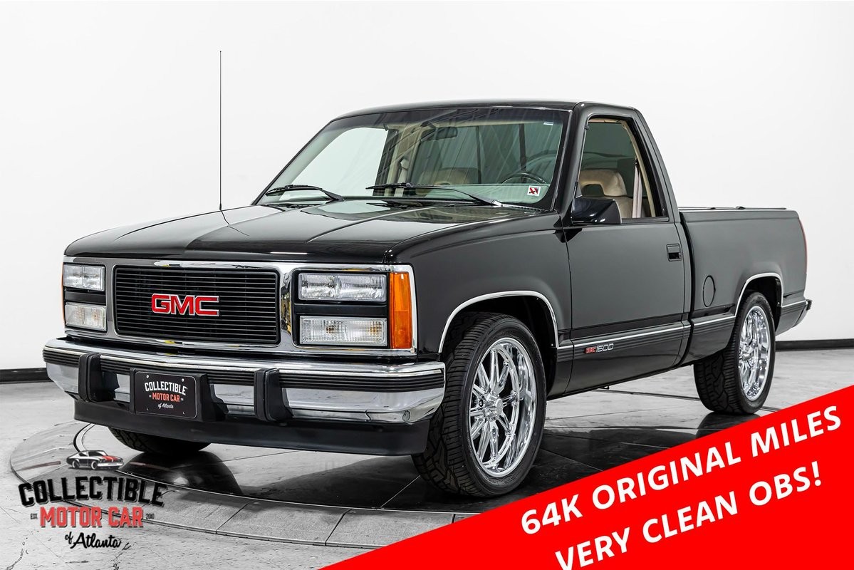 GMC-Sierra-1500-1993-Standard-Cab-Pickup-Grey GMC Sierra 1500 1993