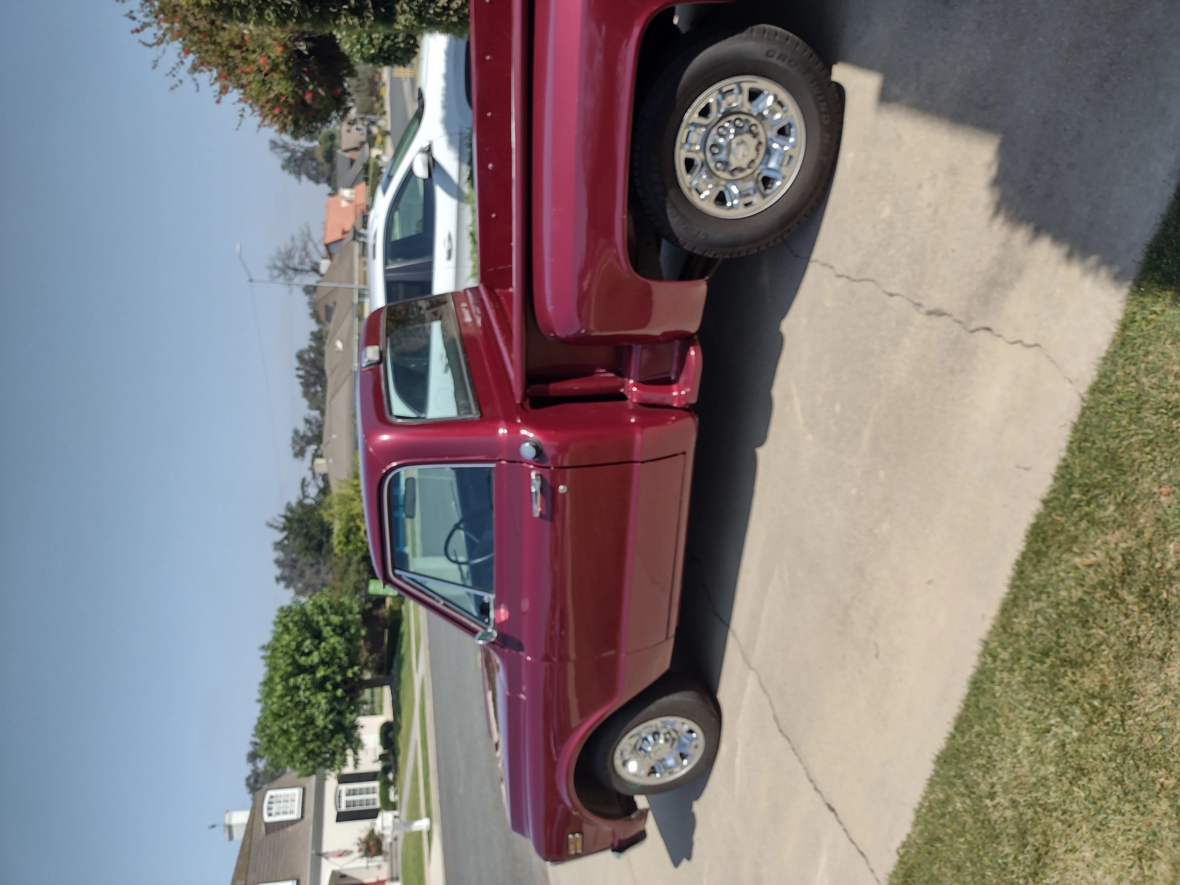 Gmc-Ck-1500-1971-Burgundy-Black