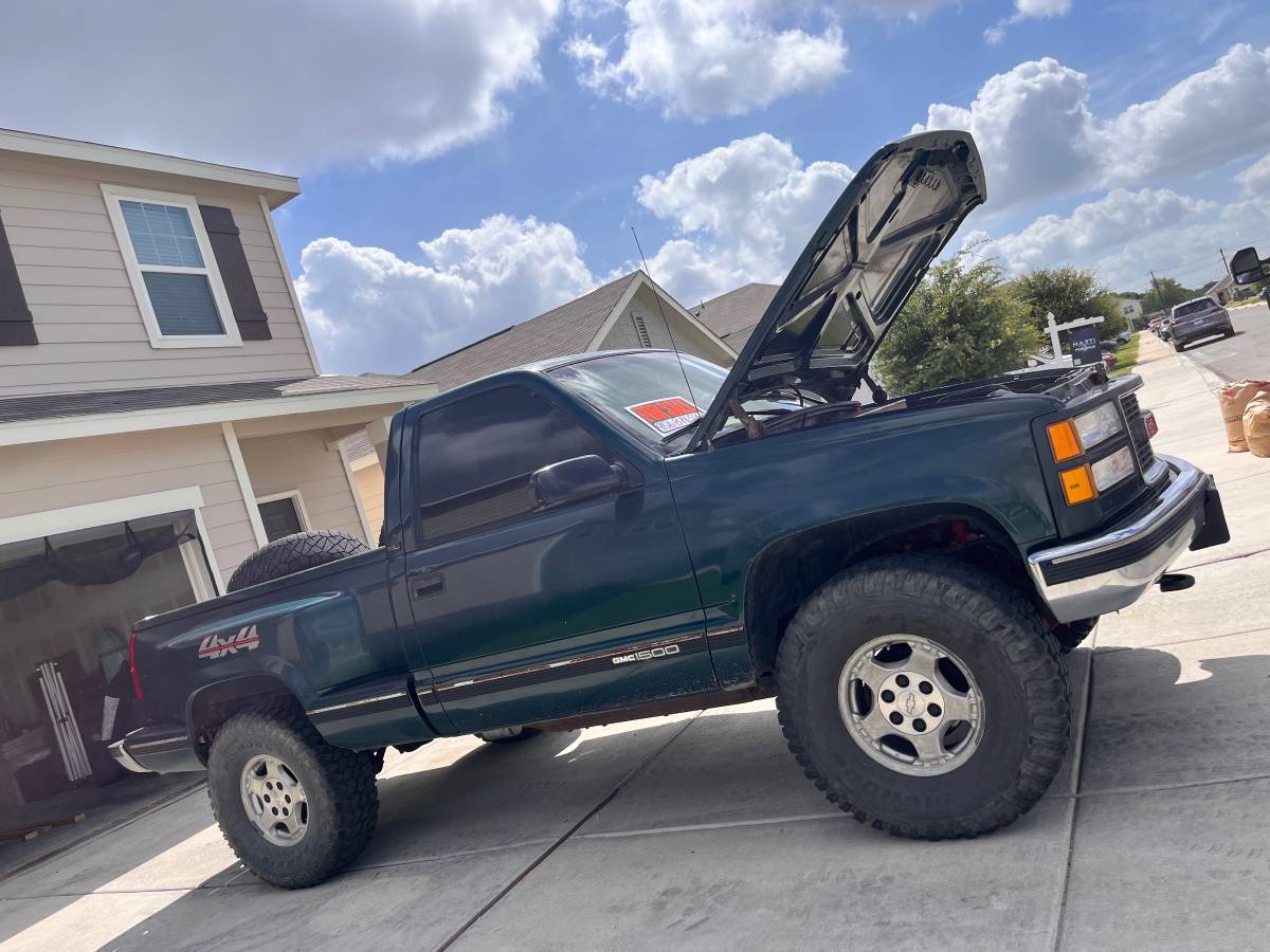 Gmc-Sierra-1500-1995-Green