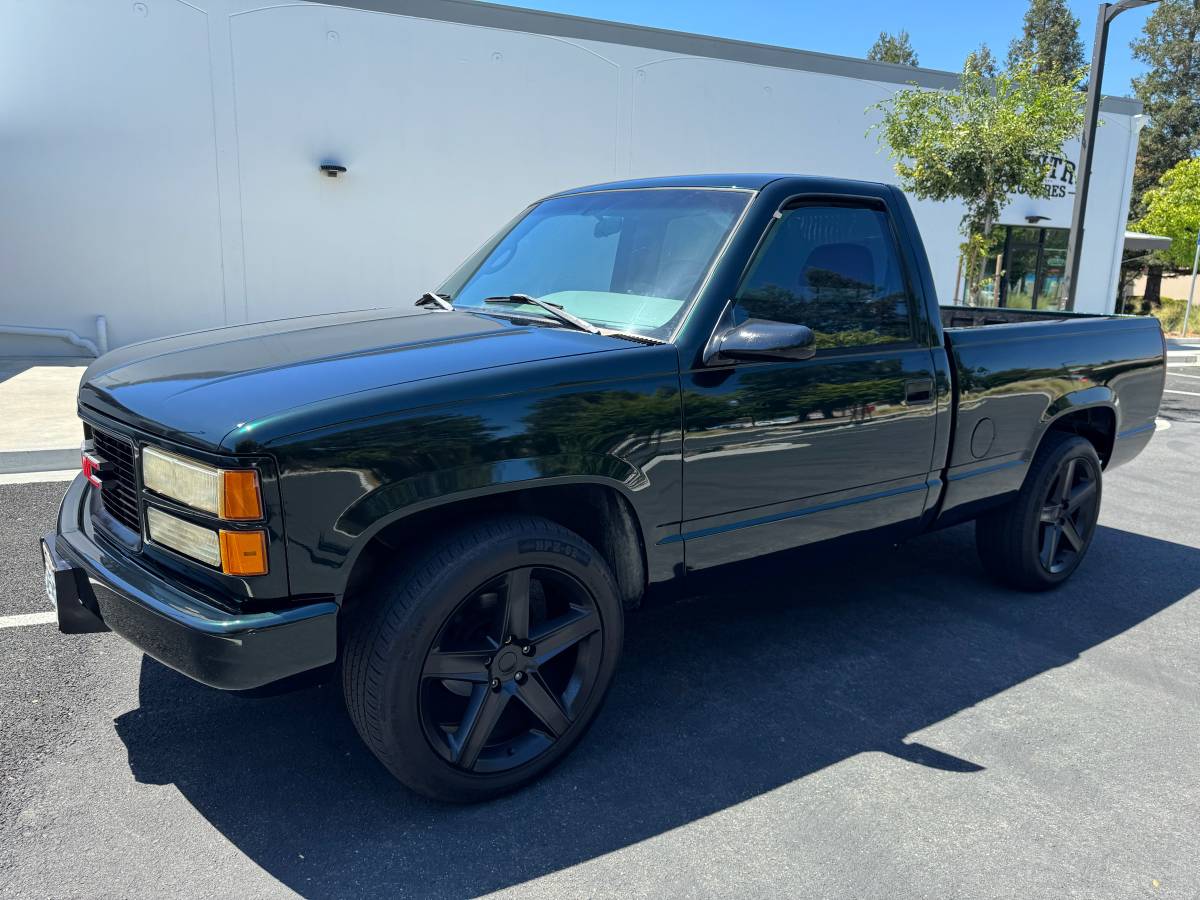 Gmc-Sierra-1500-1995-green