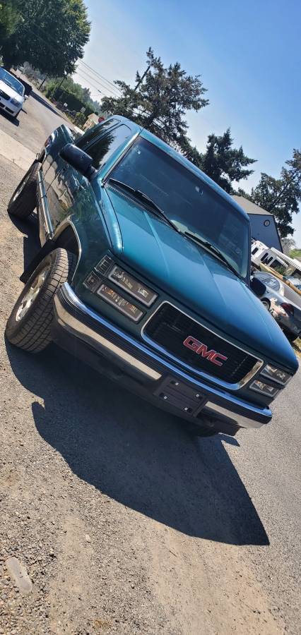 Gmc-Sierra-1500-1996-green