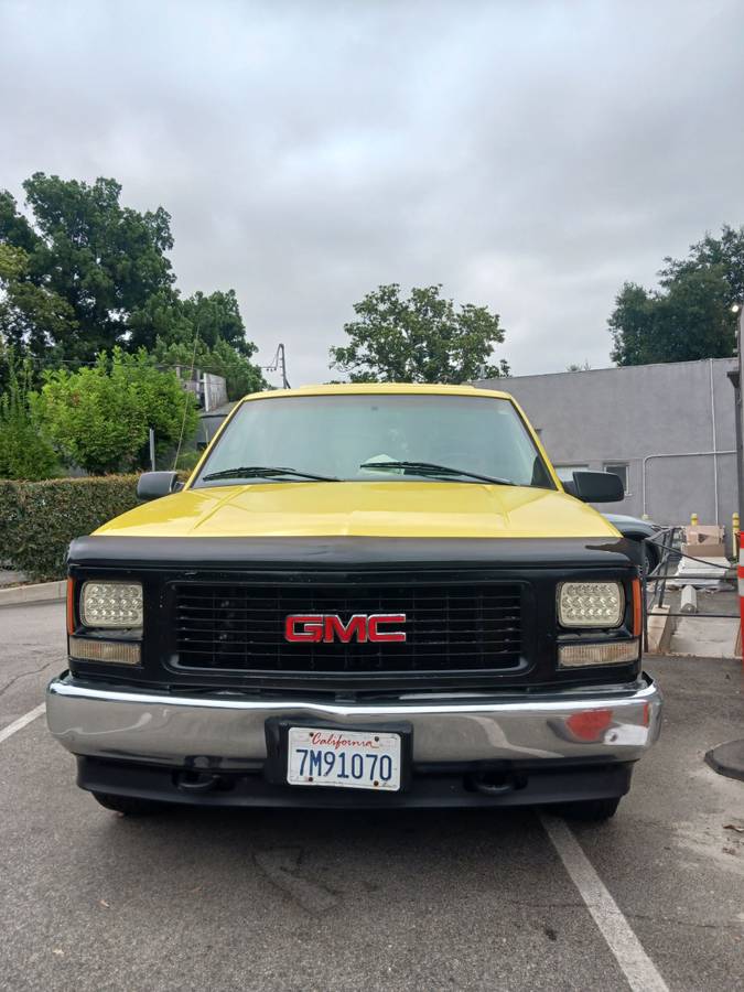 Gmc-Sierra-1500-sl-1996-yellow