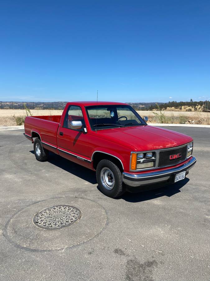 Gmc-Sierra-1988-Red