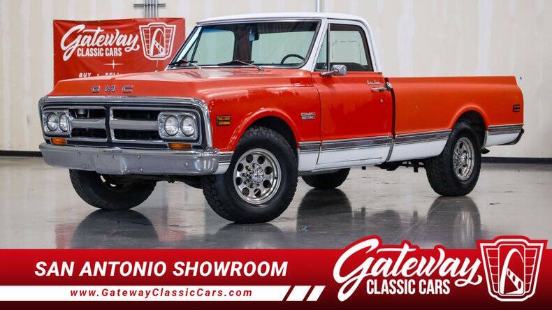 Gmc-Sierra-2500-1970-Orange-Black