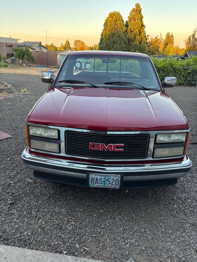 Gmc-Sierra-2500-1990-red