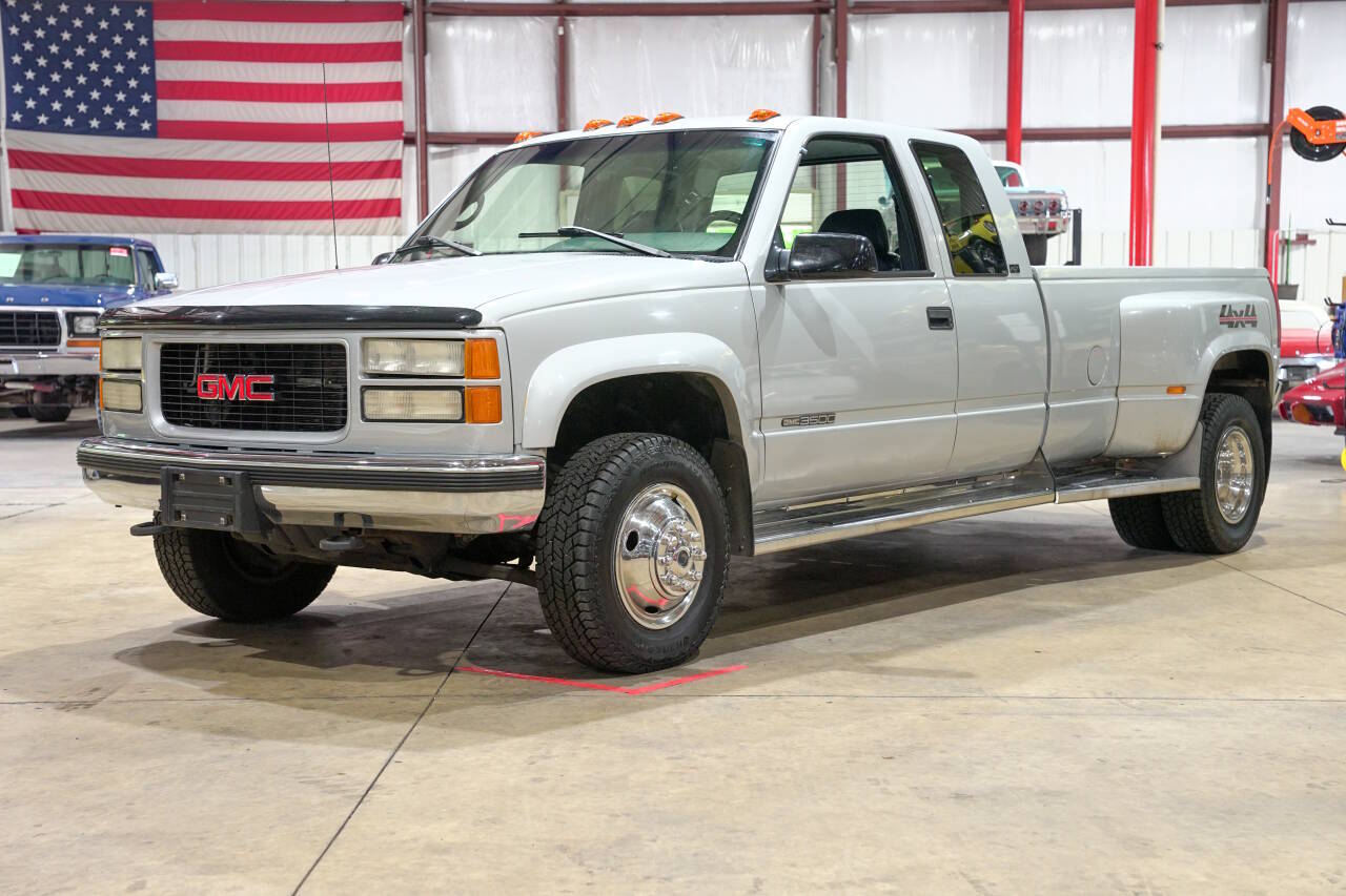 Gmc-Sierra-3500-1996-Silver-Blue