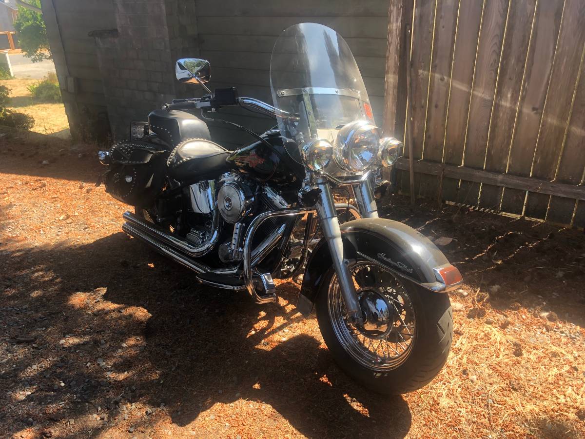 Harley-davidson-heritage-softail.-1994