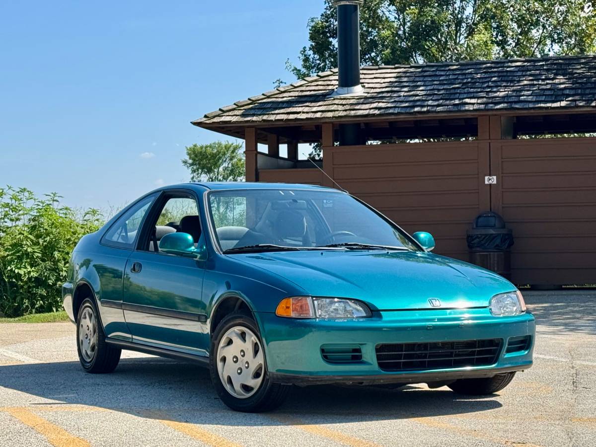 Honda-Civic-coupe-ex-1995-green Honda-Civic-coupe-ex-1995-green