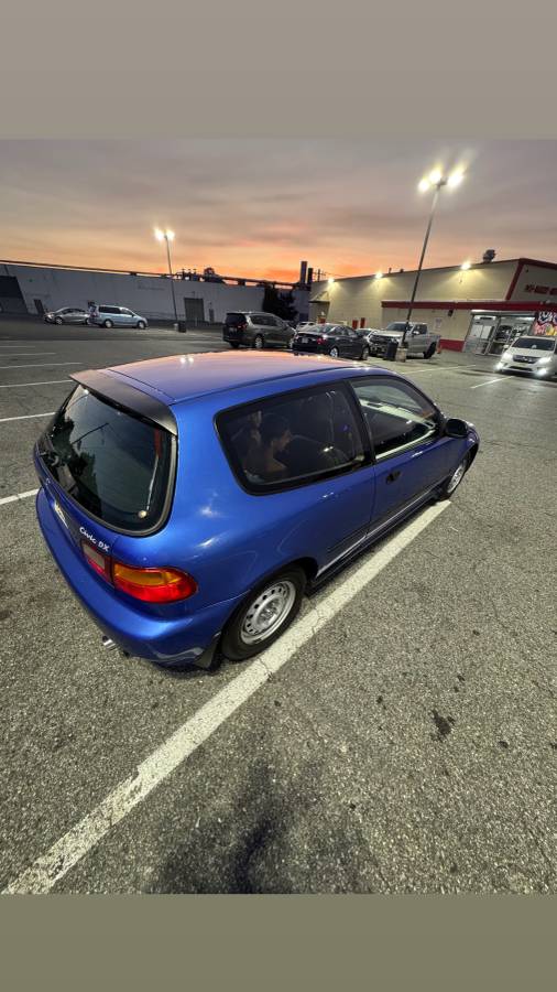 Honda-Civic-hatchback-1993-Blue