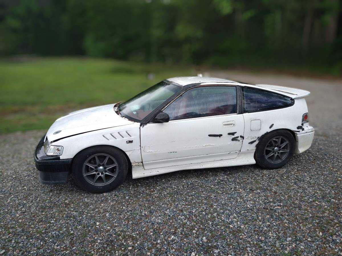Honda-Crx-1989-White