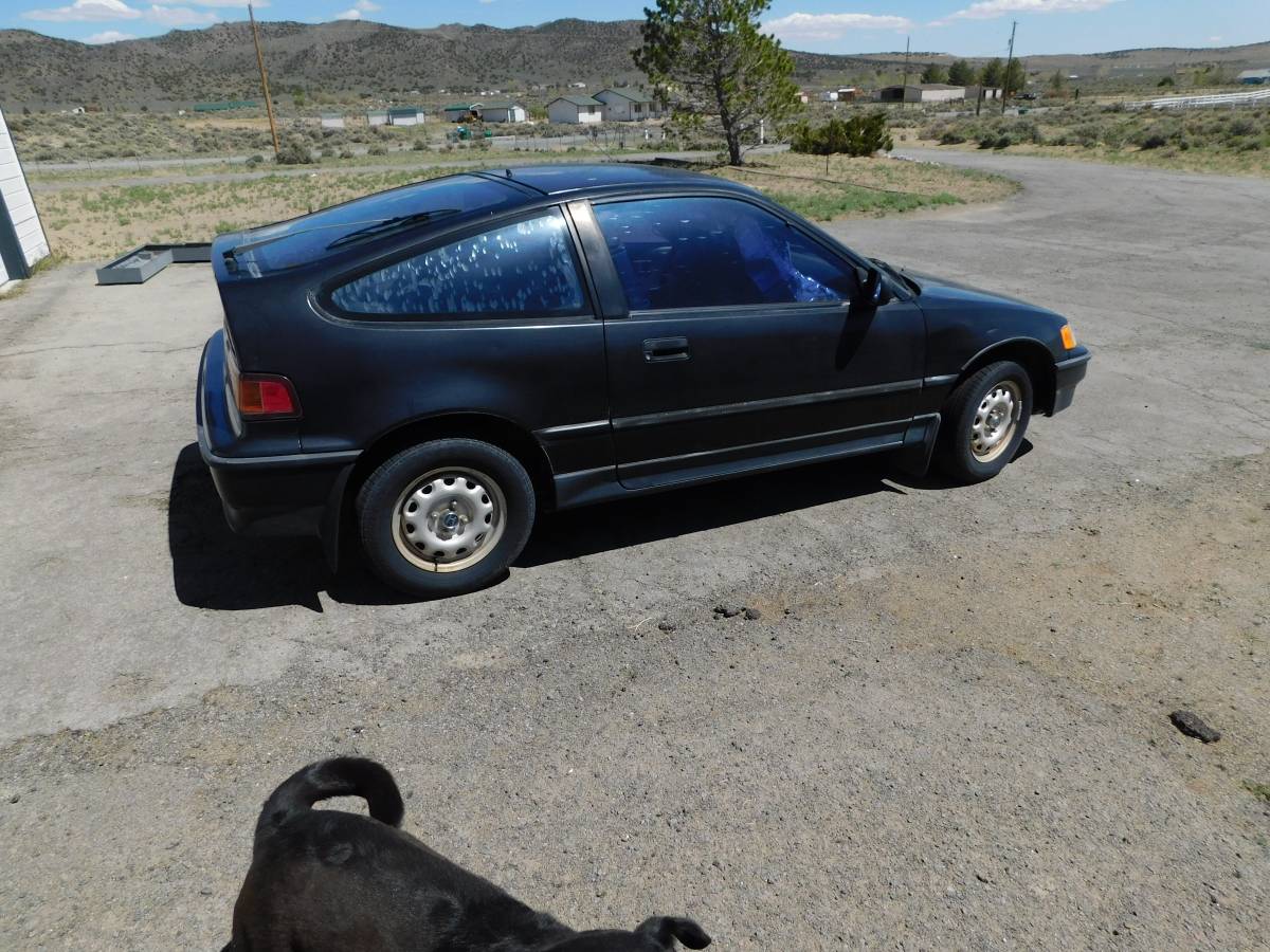 Honda-Crx-1990-black