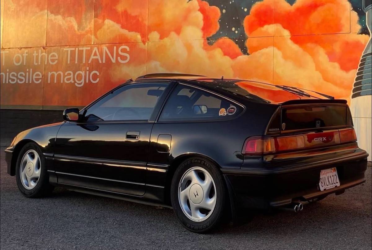 Honda-Crx-1990-black