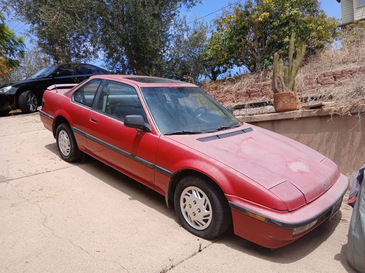 Honda-Prelude-si-1990-red