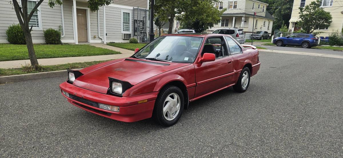 Honda-Prelude-si-1991-red