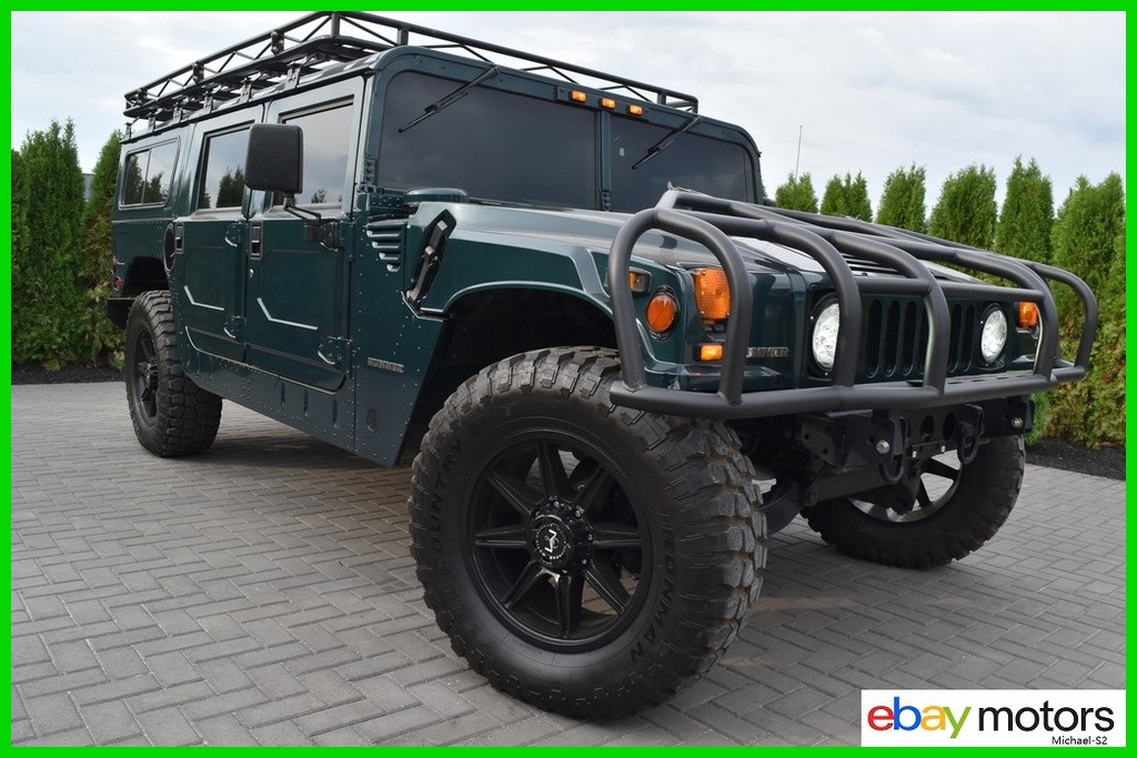 Hummer-H1-1995-SUV-Black Hummer H1 1995
