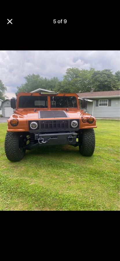 Humvee-1992-orange